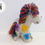 Thumbnail: Embroidered wool horse