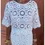 Thumbnail:  Elegant White Crochet Hollow Out Skirt and top Two Piece Set Chic Half Sleeve 