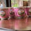Thumbnail: Rare Antique Tea Set,  5 Pink English Teacups w Hand Painted Ships, 5 Old Paris