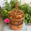 Thumbnail: Vintage Chinese Pagoda birdcage, 2 Tiered Pagoda Birdcage, Chinese Pagoda Birdc