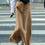 Thumbnail: Casual High Waist Solid Long Skirt For Women Autumn 2024 Fashion Pocketed