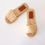 Thumbnail: Woman’s Slippers Straw slippers, straw house shoes, housewarming gift,Straw hou