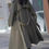 Thumbnail: Knitted Sweater Cardigan Long Trench Coat Solid Waist Luxury Windbreaker Aut