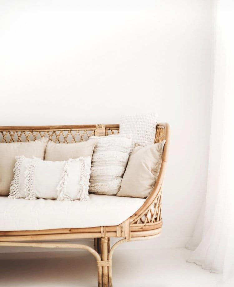 Handmade Rattan sofa, Wicker sofa, Rattan Furniture, Handmade furniture, indoor