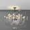 Thumbnail: Italian design glass chandelier