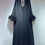 Thumbnail: Women's Solid Feather Diamond Spliced Dresses Round Neck Long Sleeve Ele