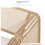 Thumbnail: New Nordic Outdoor Rattan Chair Sofa Garden Leisure Outdoor Sofa Chair