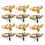 Thumbnail: Elegant Napkin Rings 6pcs Honey Bee Dragonfly Napkin Buckle Pastoral Style Tabl