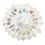 Thumbnail: 12Pcs Classic   Cotton Beautiful Handkerchiefs Women Washable Pocket Embroidere