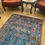 Thumbnail: Blue Persian Rug 8x10, Blue Kilim Rug 8x10, Oriental Vintage Blue Rug, Bessarab