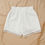 Thumbnail: Women's Solid Color Ruffle Trim Waist Tie Pocket Casual Shorts