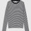Thumbnail: Striped Embroidery T-Shirt Women Cotton Long Sleeve Fashion Tee Shirt T-shirts 
