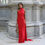 Thumbnail: Elegant Women's Ribbon Long Satin Party Dress Halter Backless Sleeveless Female