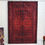 Thumbnail: Red Afghan Rug, 6x9 Area Rug, Rustic Decor, Bold Red Rug, 5x8 Rugs, free shippi