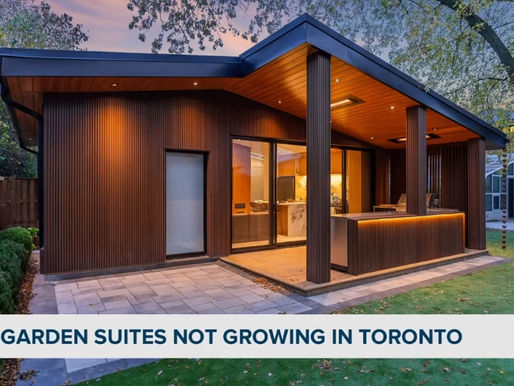 6 garden suites built in Toronto since approval to address ‘missing middle’ housing
