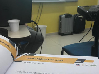 Participamos do curso sobre Usinas Fotovoltaicas