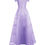 Thumbnail: Lilac Mesh Long Dress