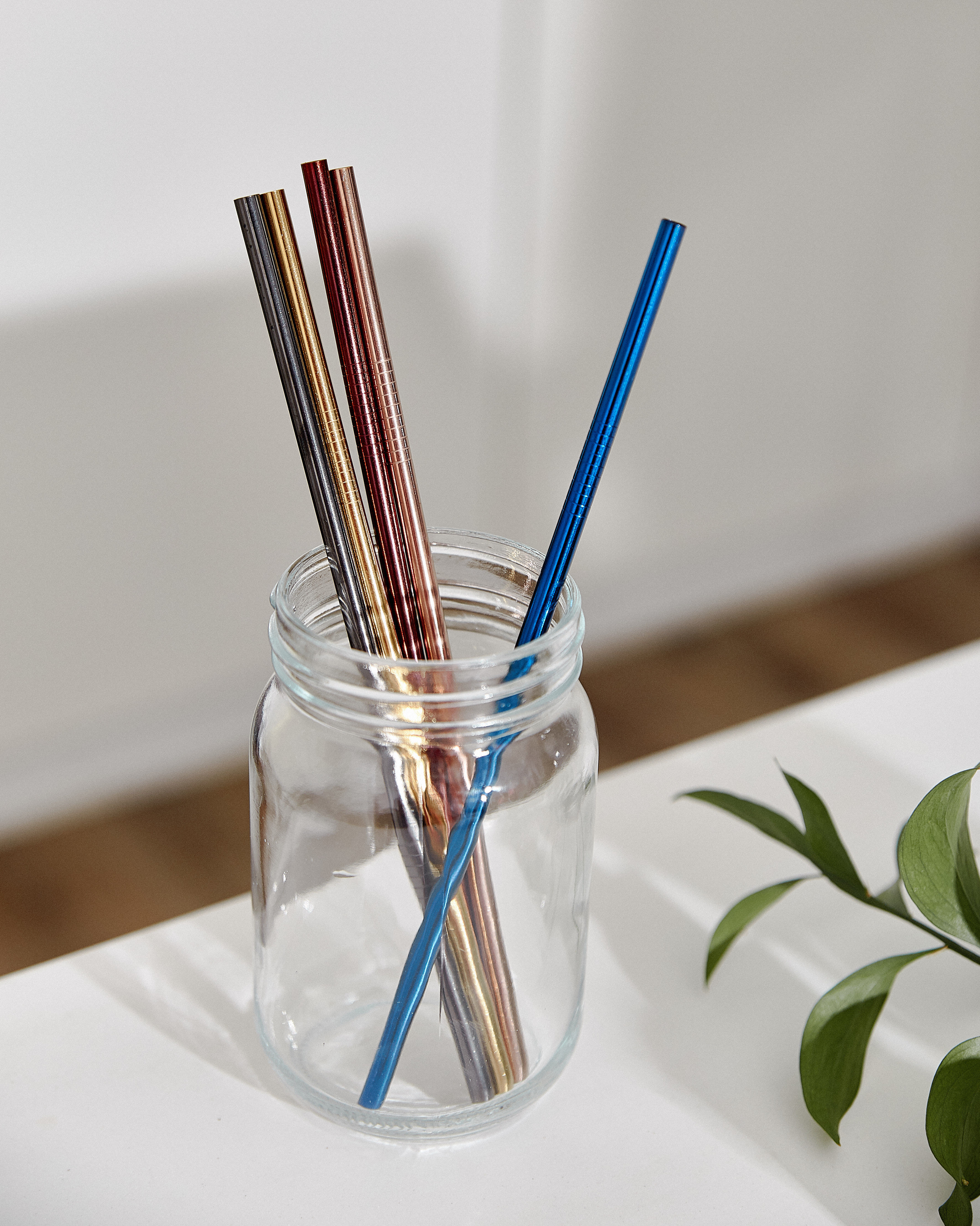 Ống Hút Kim Loại Thẳng (Nhiều Màu) / Metal Straw Straight (Muti Colors)