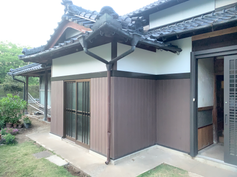 熊本市南区城南町で外壁の補修工事を行いました。