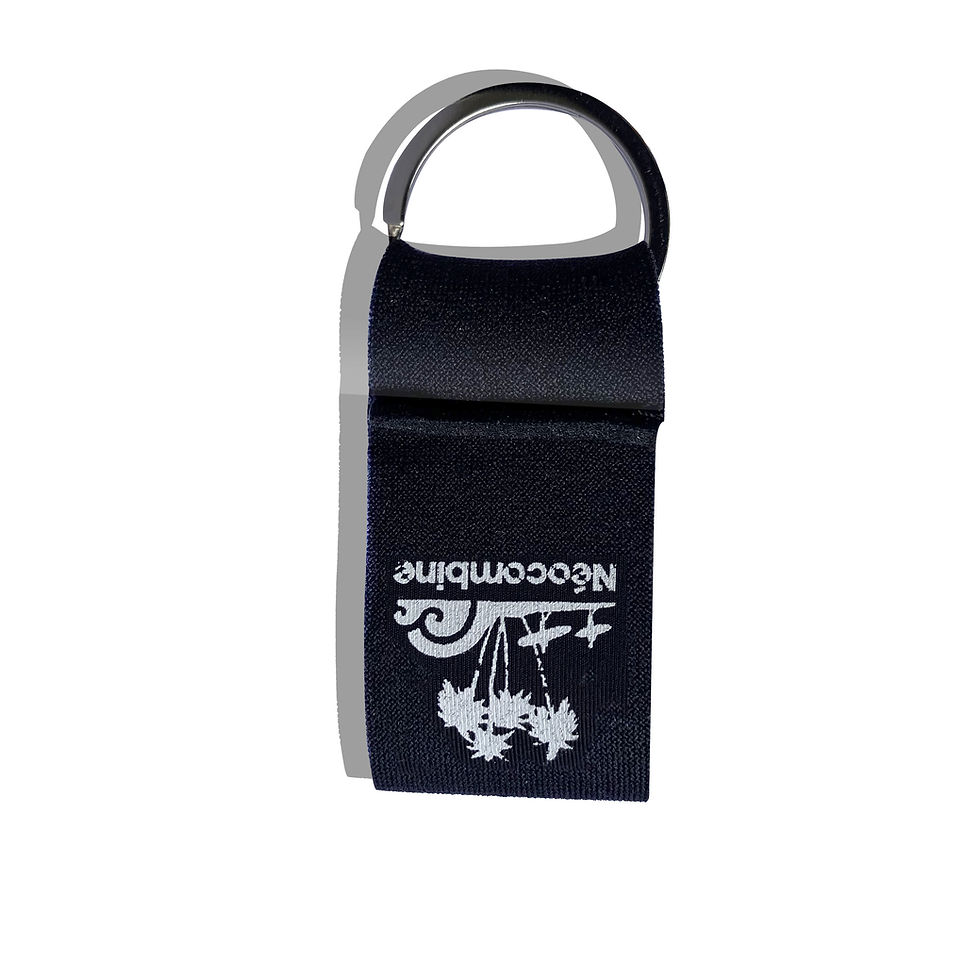 Porte-clés En Néoprène Navyline - Flottant Pour Sports Nautiques - Longueurs 7cm (rond) Ou 11cm (long) - Couleurs Bleu Foncé Ou Rouge