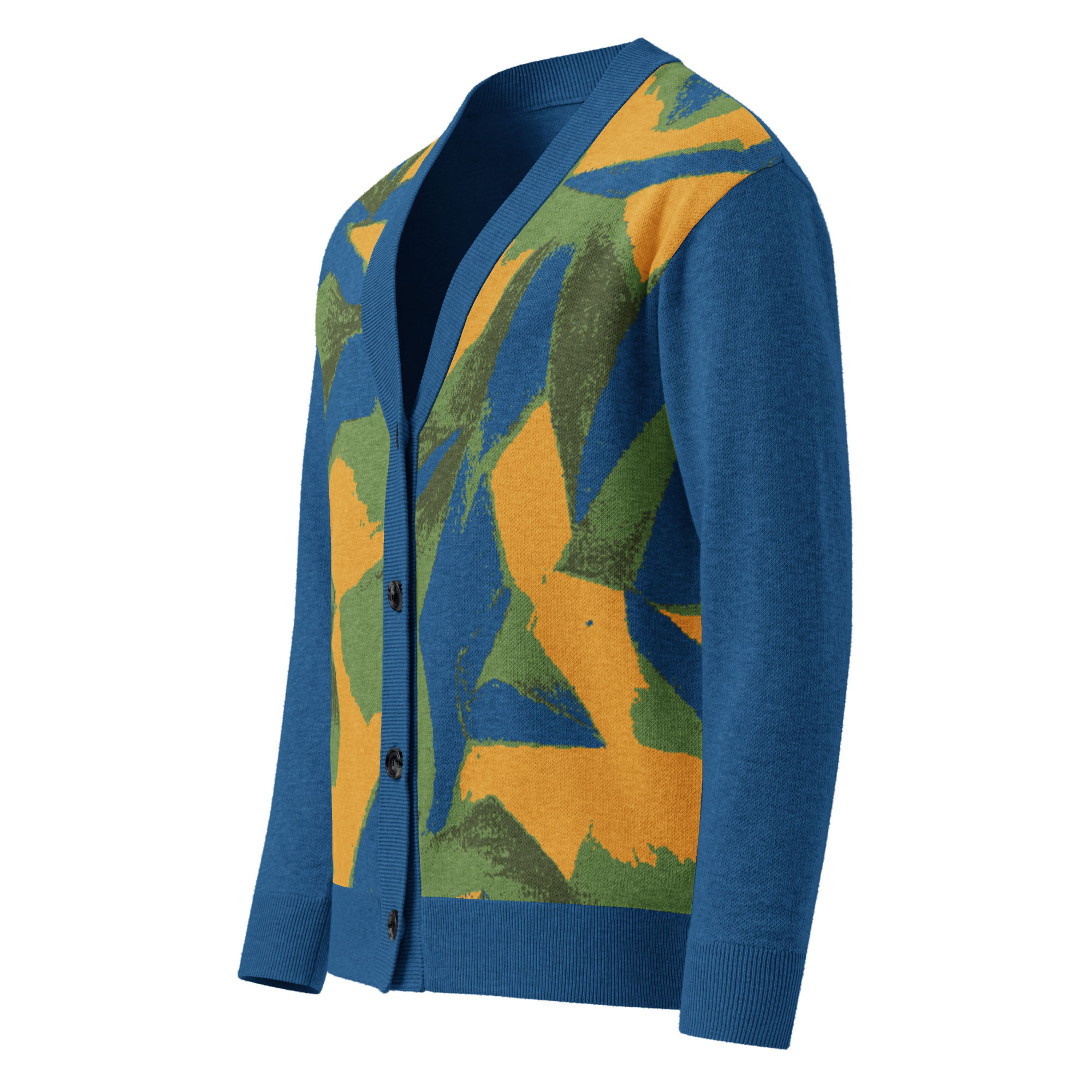 Birds Of Paradise Knitted Cardigan