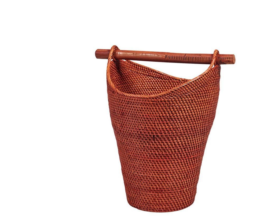 Panier En Rotin Transportable