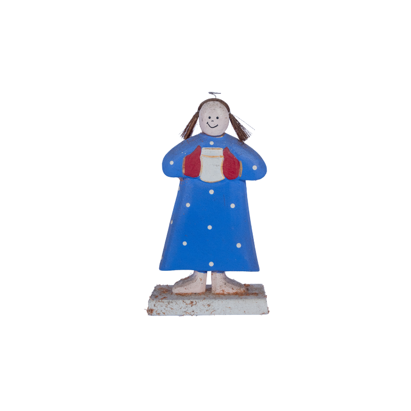 Thumbnail: Wooden Girl With Stand Red