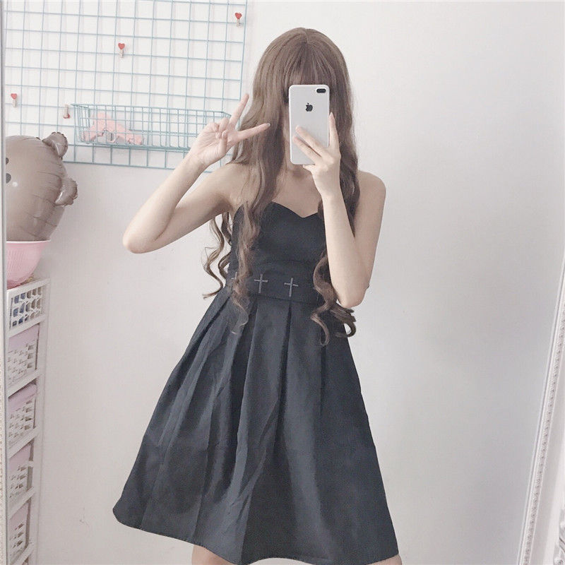 Thumbnail: 法式少女刺绣连衣裙