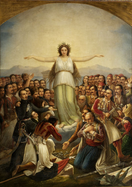 Theodoros_Vryzakis,_Grateful_Hellas_(185