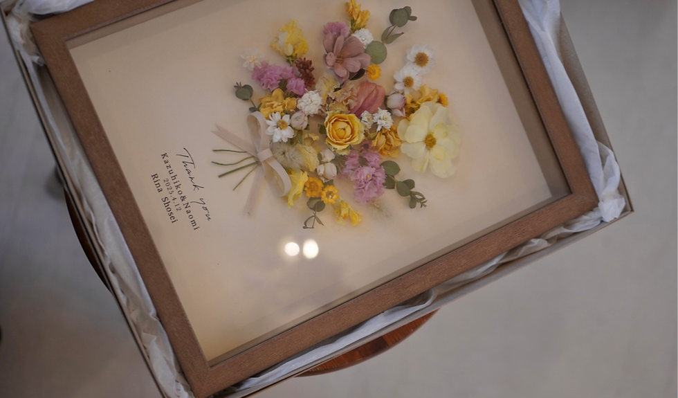サムネイル： bouquet frame
