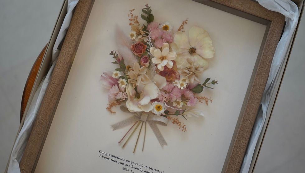 サムネイル： bouquet frame