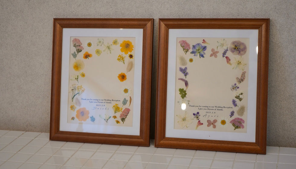 サムネイル： pressed photo frame