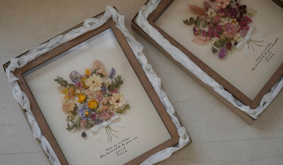 サムネイル： bouquet frame