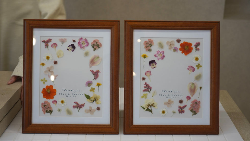 サムネイル： pressed photo frame