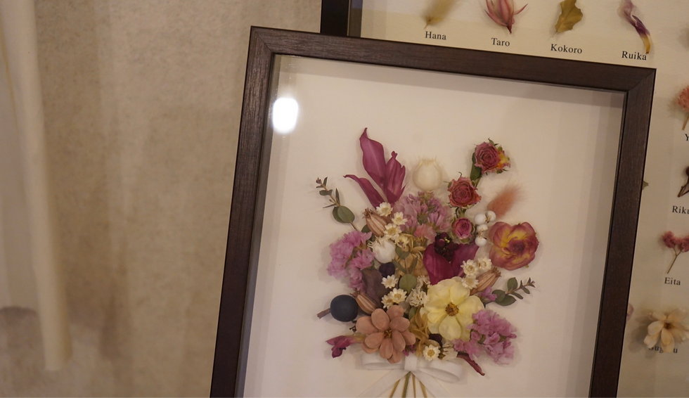 サムネイル： bouquet frame