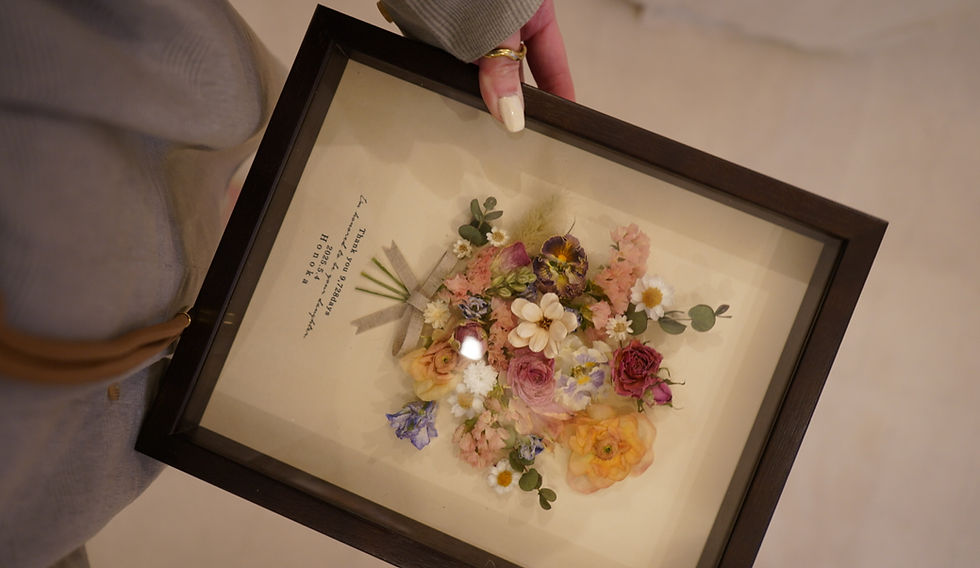 サムネイル： bouquet frame