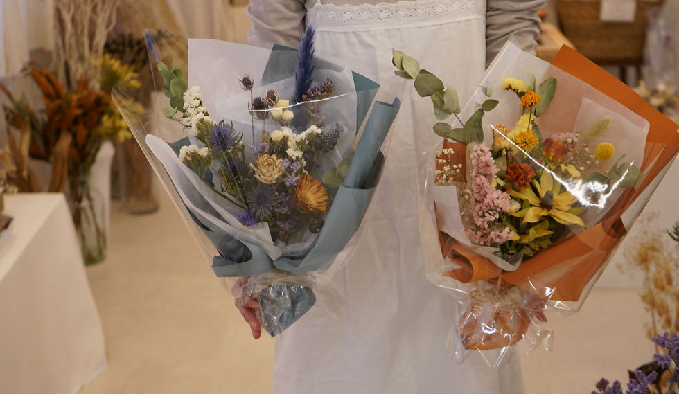 サムネイル： dried flower bouquet