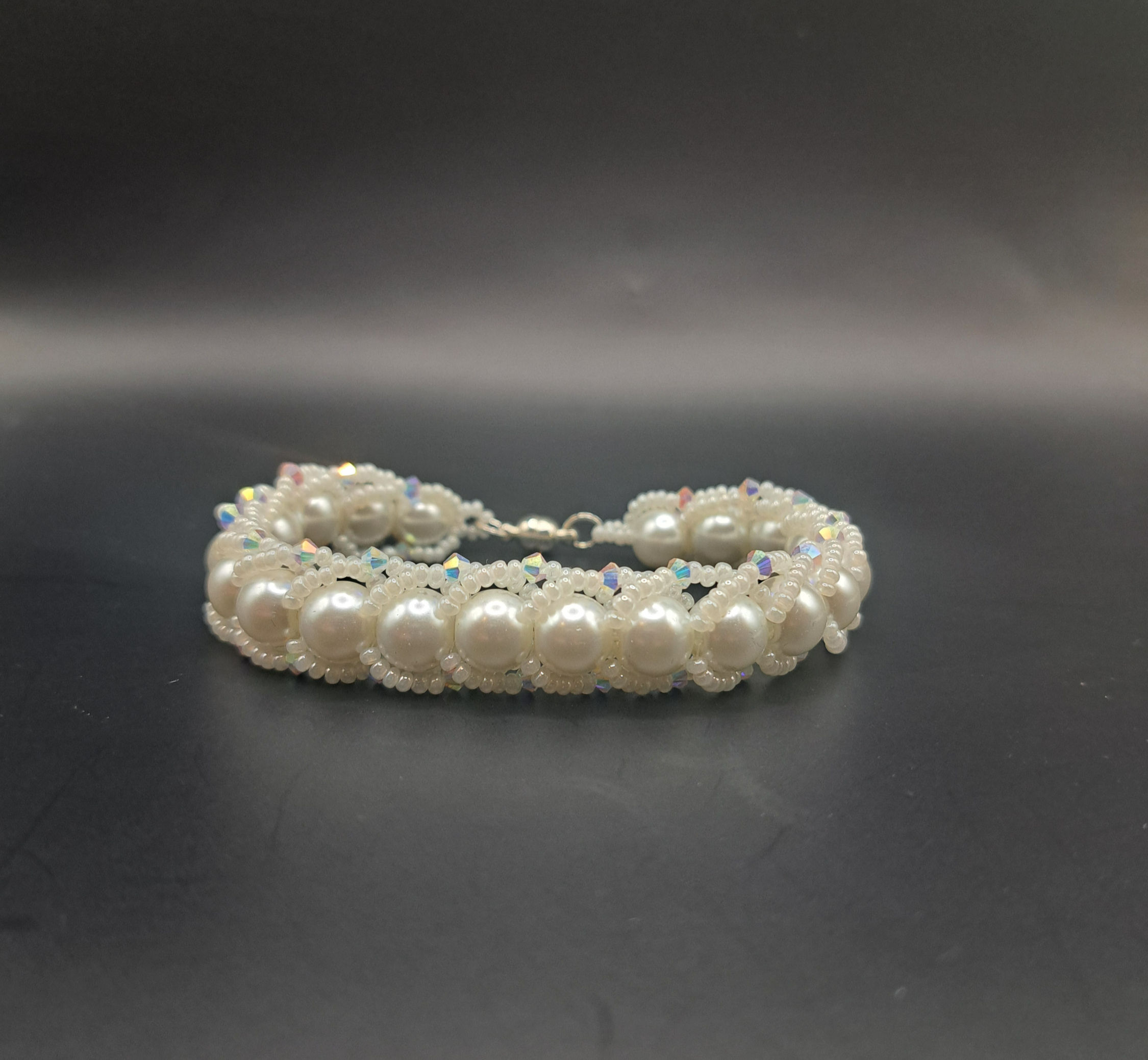Wrapped Pearl Bracelet