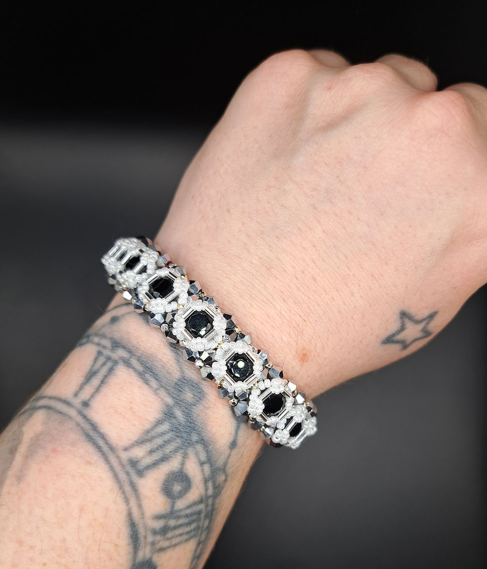 Thumbnail: Onyx Crystal Anne Bracelet