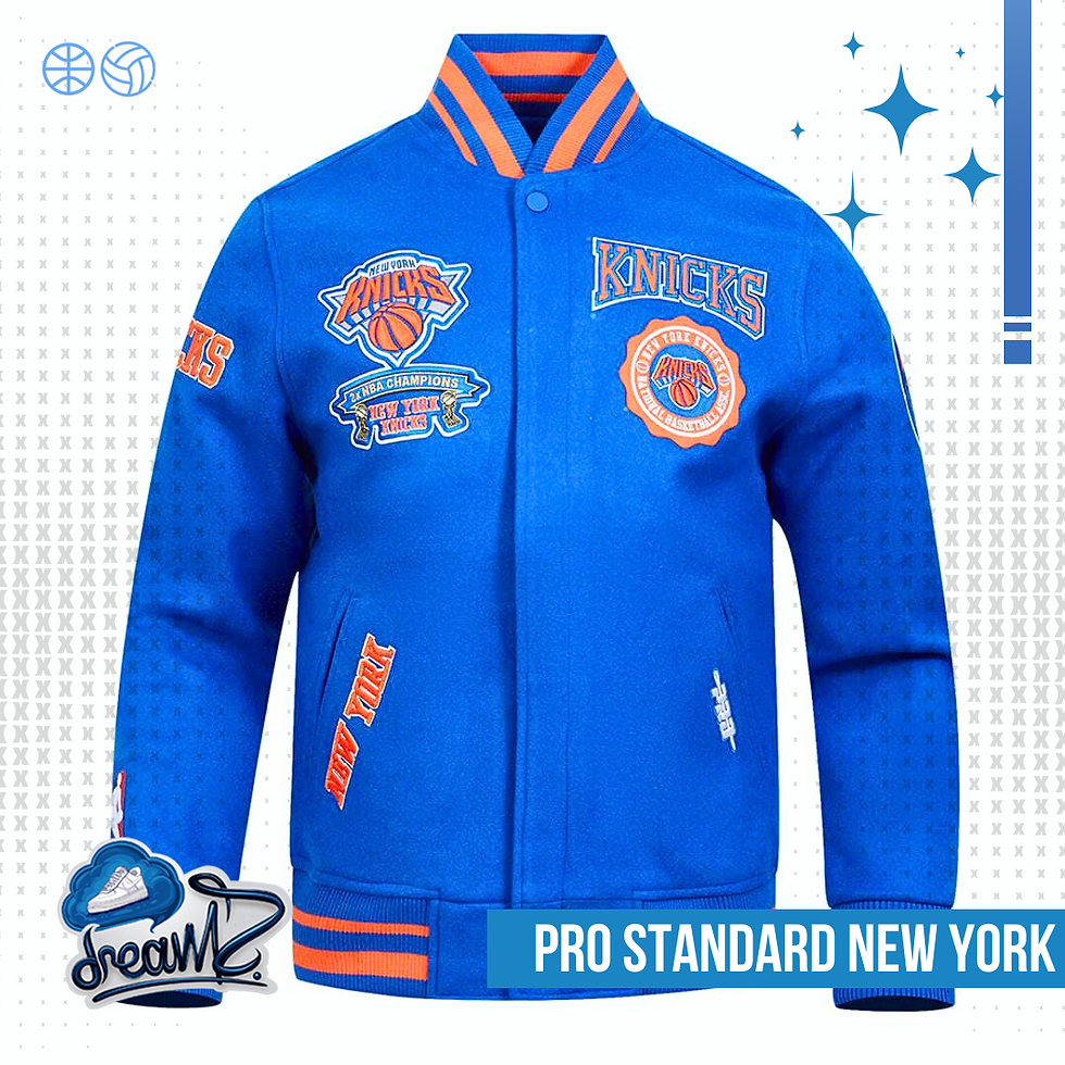 Pro Standard NYN varsity crest jacket