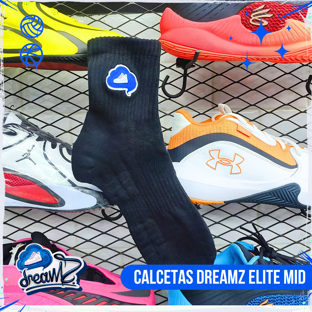 CALCETAS DREAMZ MID NEGRA