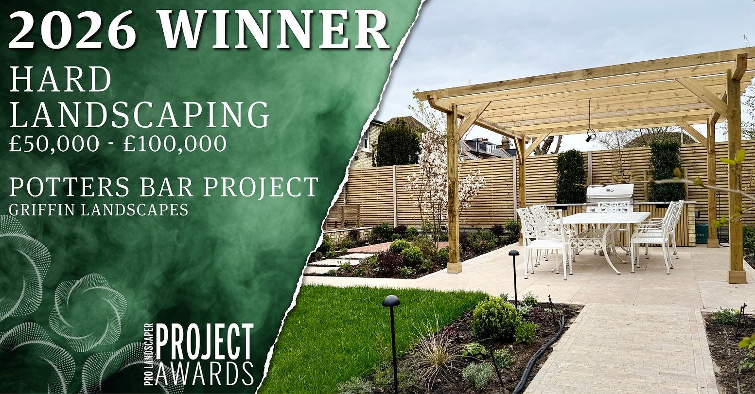 Pro Landscaper Award Winner 2026, Garden Design Berkhamsted, Landscaping Hertfordshire