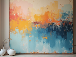 Discover Timeless Textured Canvas Paintings for Interiors