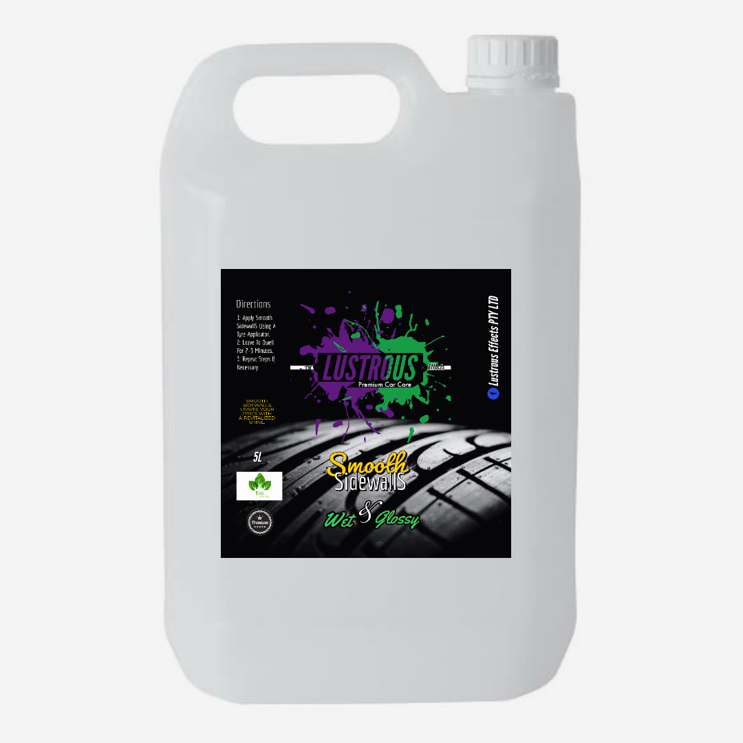 Smooth Sidewalls Tyre Shine Clear 5L