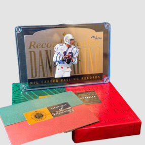 Oversized 1995 SP Record Breaker Dan Marino Card. Signed