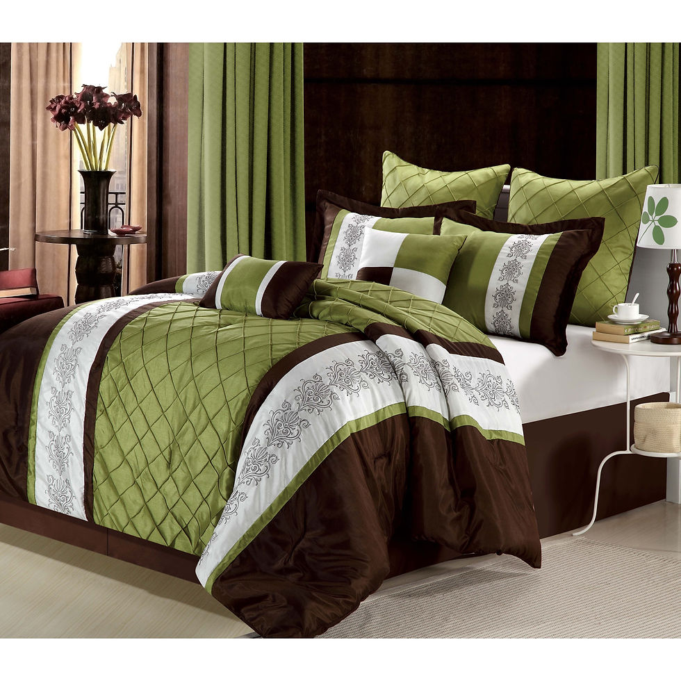 Thumbnail: Livingston 8-piece Comforter Set