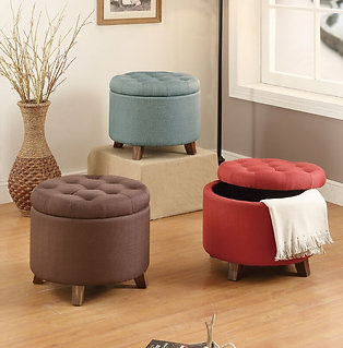 OTTOMAN W/STORAGE
