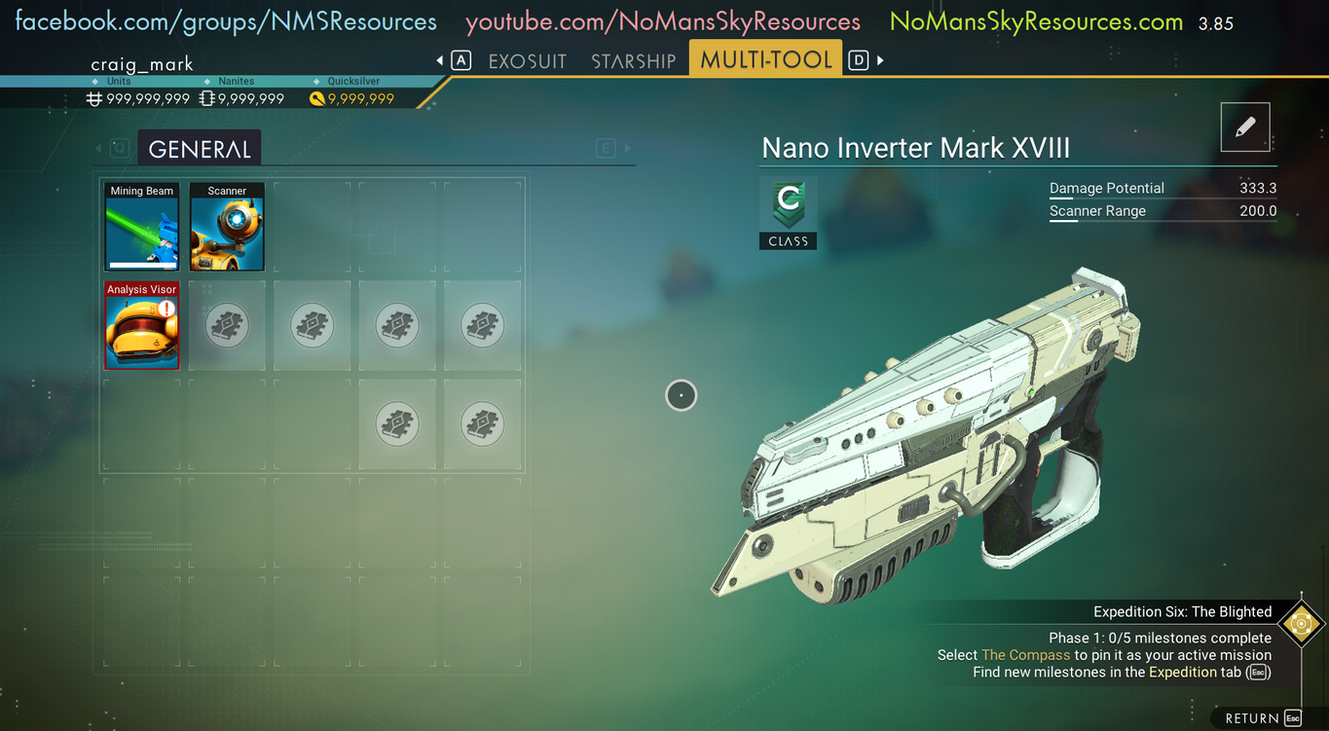 Expedition 6 - The Blighted - Starting Multi-Tool.png