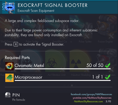 Exocraft Signal Booster - Blueprint Requirements [Emergence 3.70].png