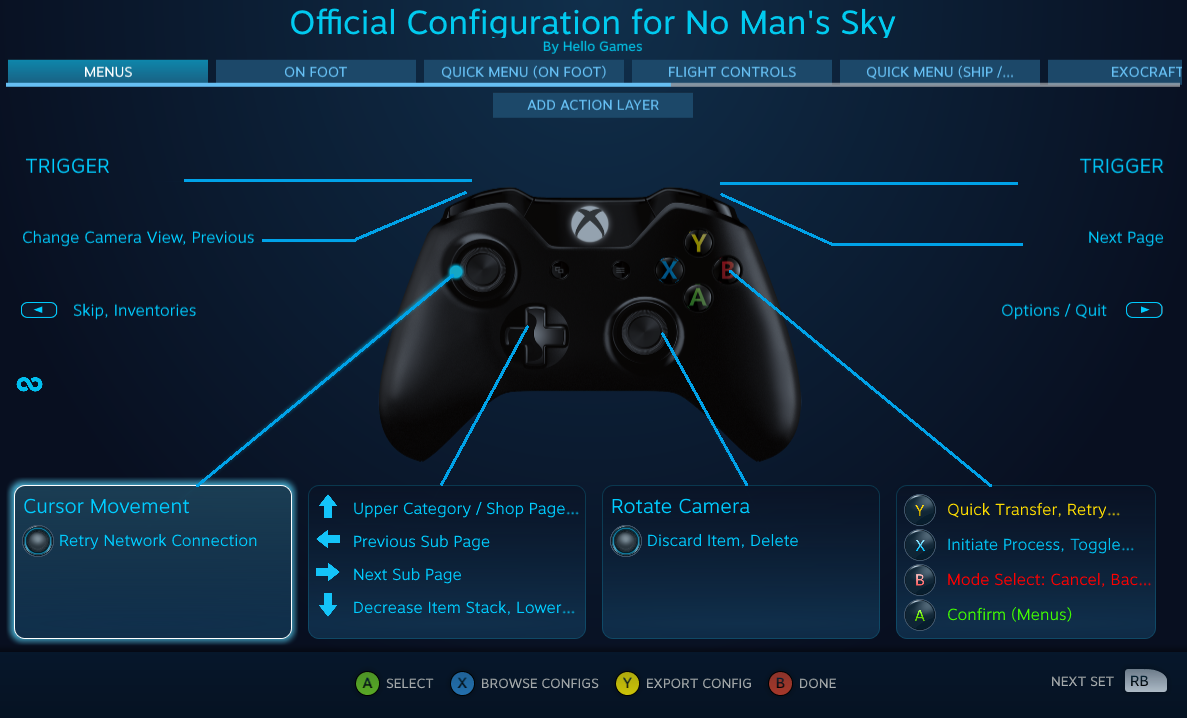 Controls | No Man's Sky Resources